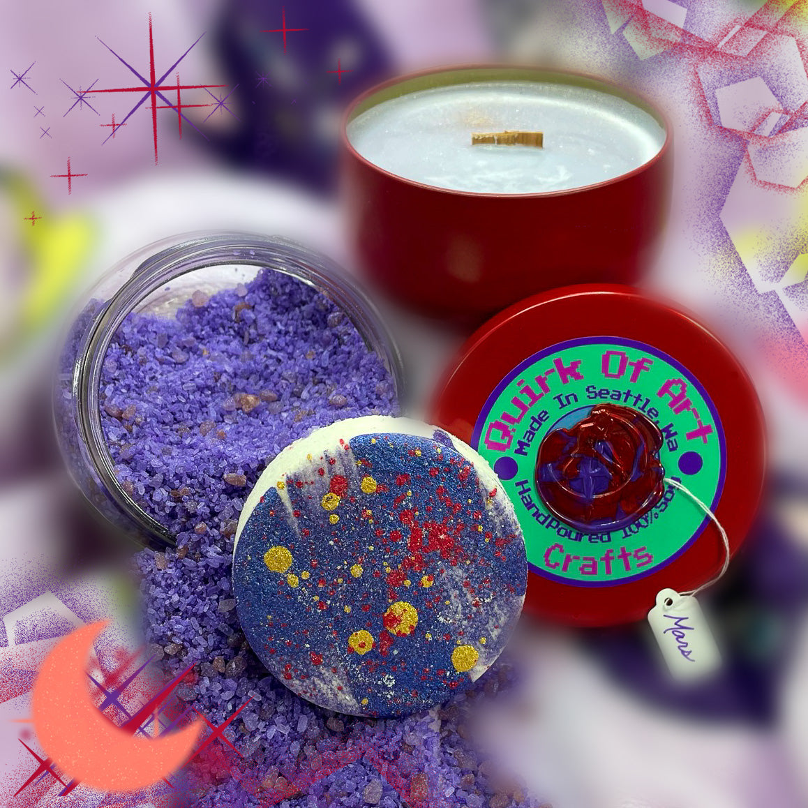 Scentshi Mars Bath Bomb